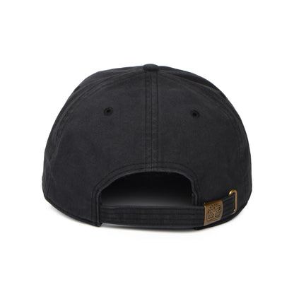 Gorra de béisbol Soundview de lona de algodón de Timberland - Negro