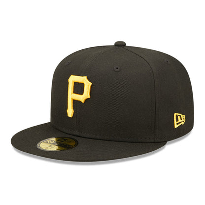 Gorra de béisbol 59FIFTY On Field - Game AC Perf Pittsburgh Pirates de New Era - Negro