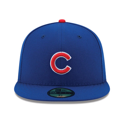Gorra de béisbol 59FIFTY On Field - Game Chicago Cubs de New Era - Azul