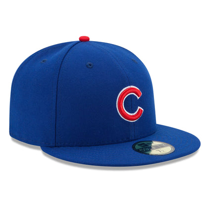 Gorra de béisbol 59FIFTY On Field - Game Chicago Cubs de New Era - Azul