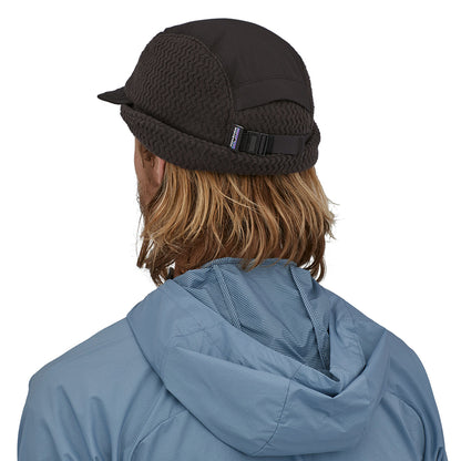 Gorra de béisbol Invierno Duckbill con orejeras de Patagonia - Negro
