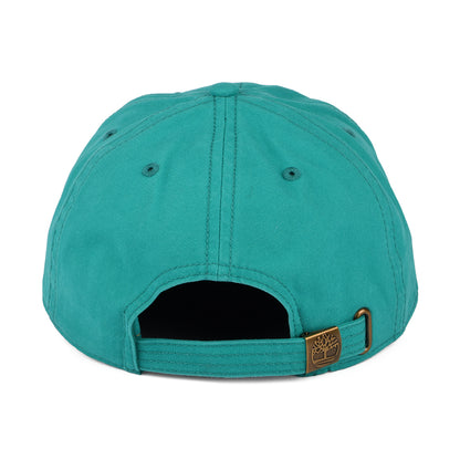 Gorra de béisbol Cooper Hill de lona de algodón de Timberland - Verde Azulado