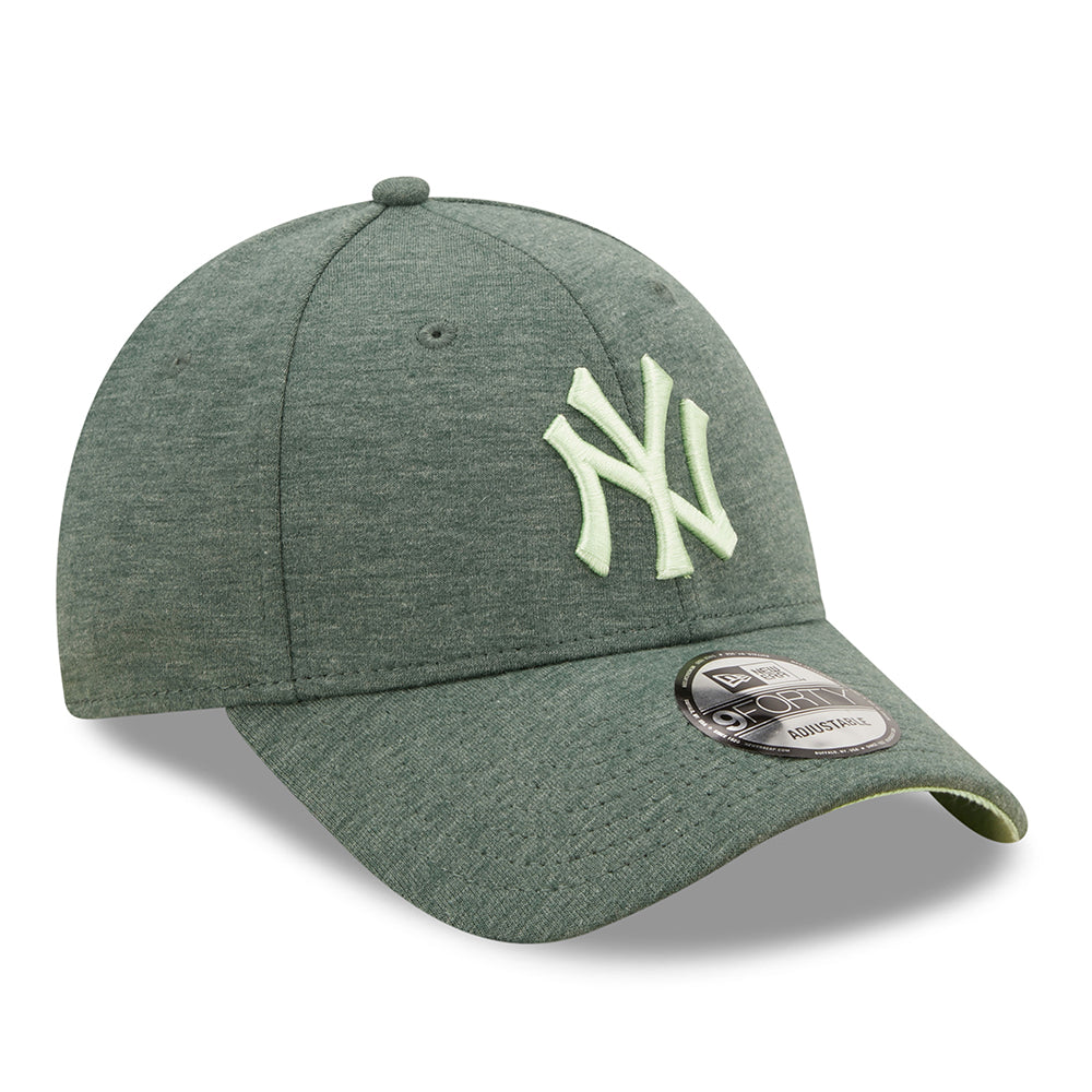 Gorra de béisbol 9FORTY MLB Jersey Essential New York Yankees de New Era - Verde Oliva-Verde Claro