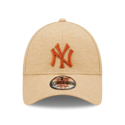 Gorra de béisbol 9FORTY MLB Jersey Essential New York Yankees de New Era - Piedra-Ocre