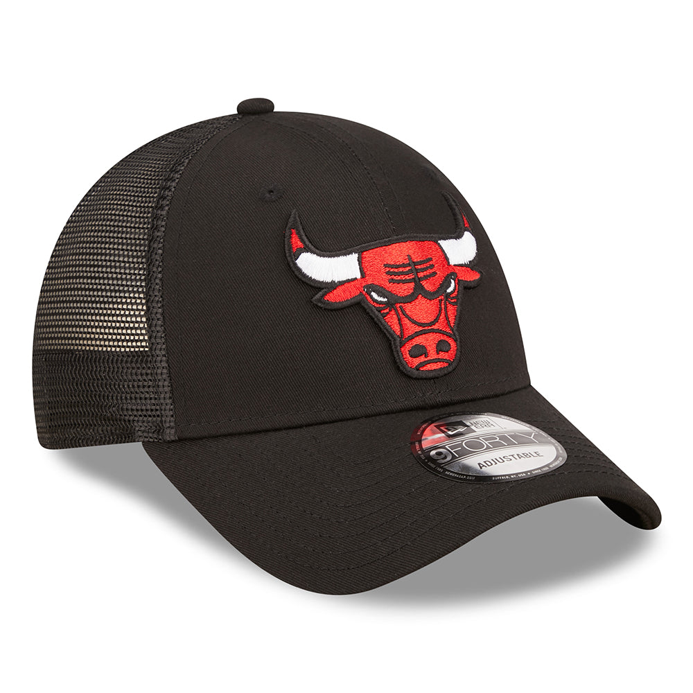 Gorra Trucker 9FORTY NBA Home Field II Chicago Bulls de New Era - Negro