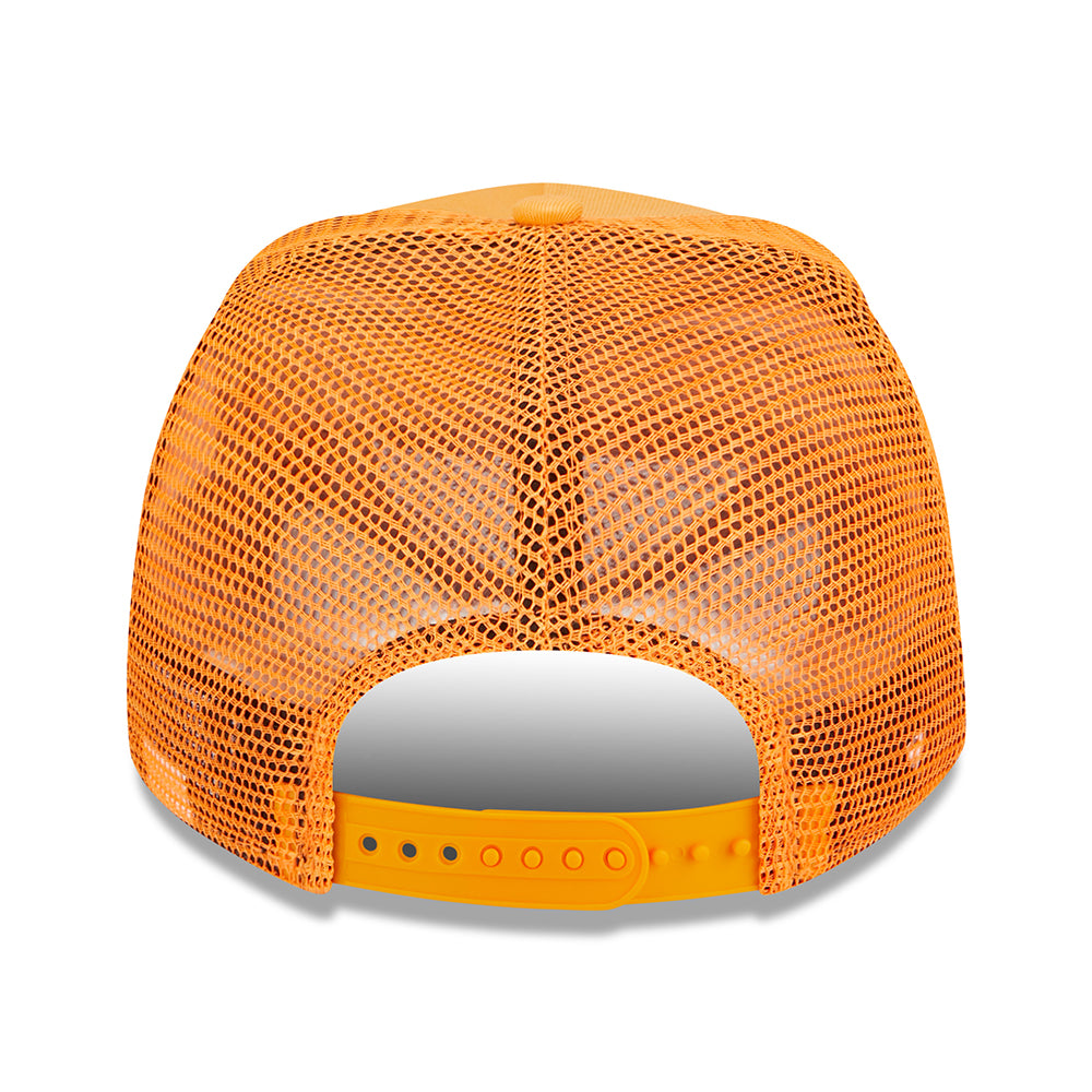 Gorra Trucker A-Frame MLB Tonal Mesh II New York Yankees de New Era - Naranja