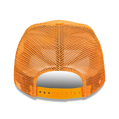 Gorra Trucker A-Frame MLB Tonal Mesh II New York Yankees de New Era - Naranja