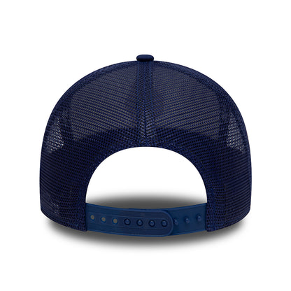 Gorra Trucker A-Frame Essential Federación Francesa de Rugby de New Era - Blanco-Azul