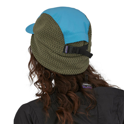 Gorra de béisbol Invierno Duckbill con orejeras de Patagonia - Azul-Gris