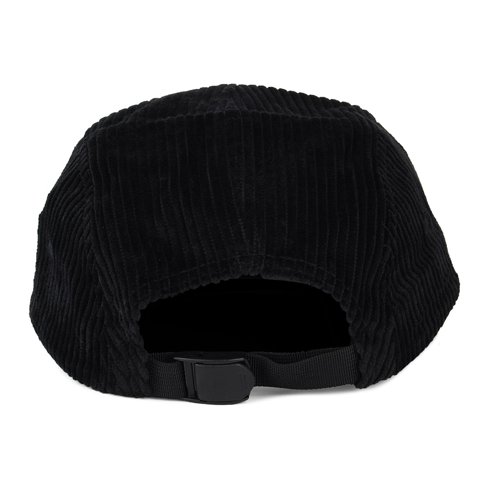 Gorra 5 paneles Erie Jumbo Cord de Carhartt WIP - Negro