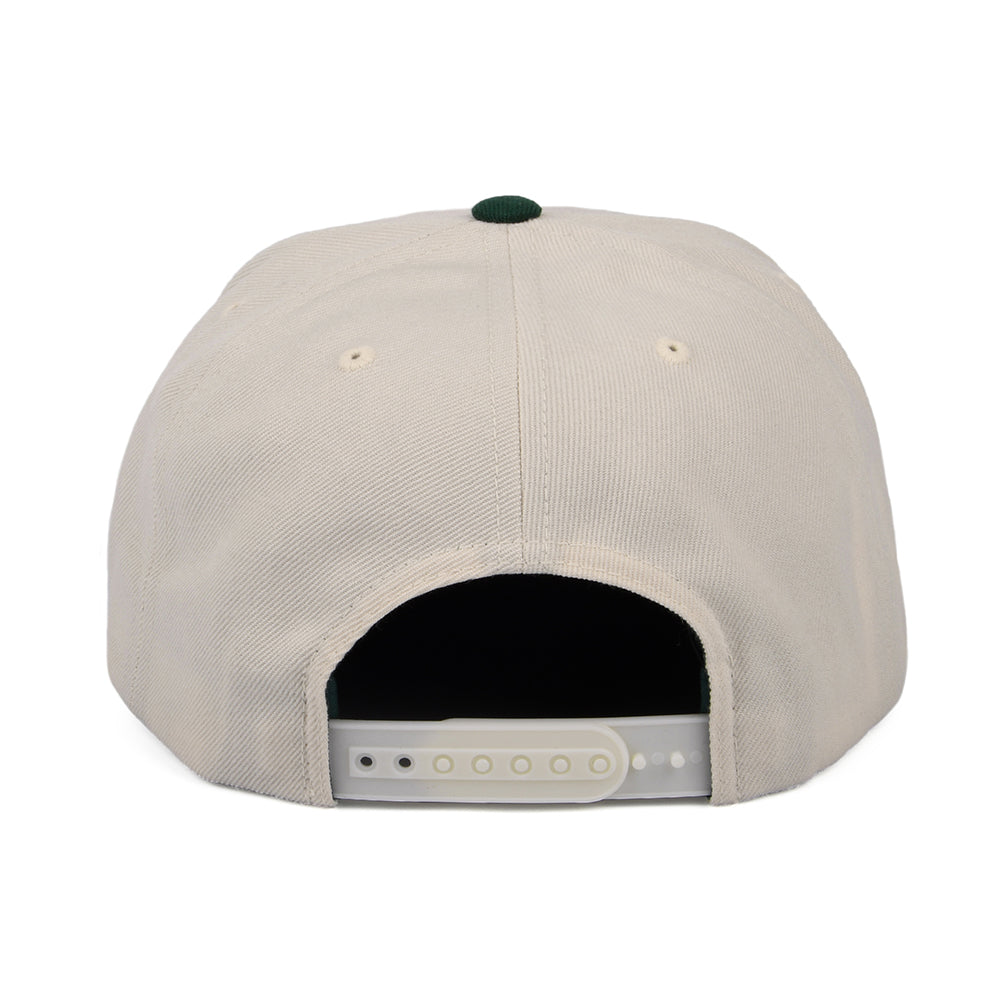 Gorra Snapback Oath III de Brixton - Crema-Verde