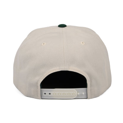Gorra Snapback Oath III de Brixton - Crema-Verde
