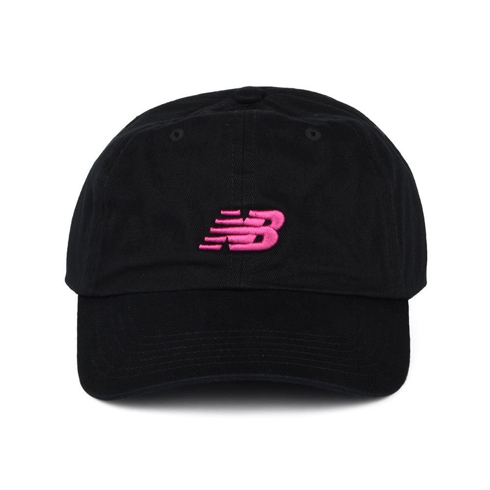 Gorra de béisbol Classic NB visera curvada de New Balance - Negro-Rosa