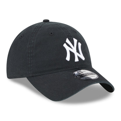 Gorra de béisbol 9TWENTY MLB League Casual de los New York Yankees de New Era - Negro-Blanco