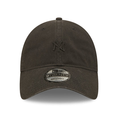 Gorra de béisbol 9TWENTY Mini logotipo de la MLB de los New York Yankees de New Era - Negro