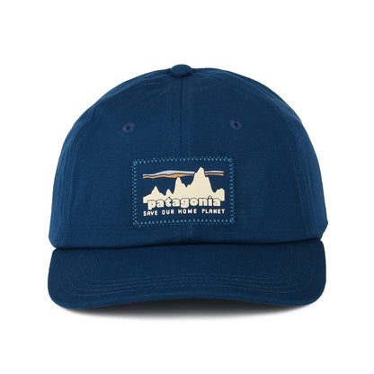Gorra de béisbol 3 Skyline Trad de algodón orgánico de Patagonia - Verde Azulado