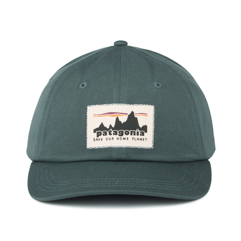 Gorra de béisbol 3 Skyline Trad de algodón orgánico de Patagonia - Bosque Claro