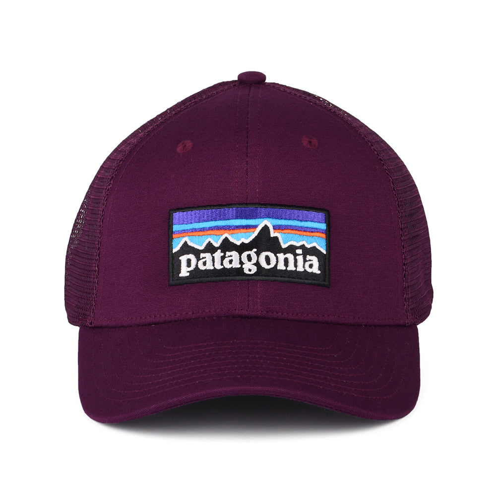 Gorra Trucker P-6 Logo LoPro de algodón orgánico de Patagonia - Ciruela