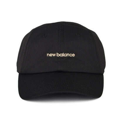Gorra de béisbol NB Linear Logo de New Balance - Negro