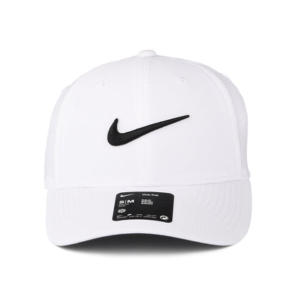 Gorra de béisbol Dri-Fit Estructurada de Nike Golf - Blanco-Negro