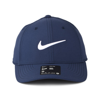 Gorra de béisbol Dri-Fit Estructurada de Nike Golf - Azul Marino-Blanco