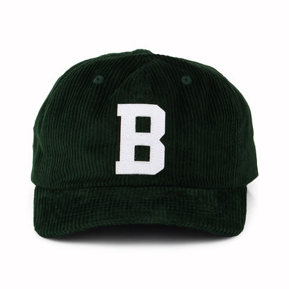 Gorra de béisbol Big B MP de pana de Brixton - Verde