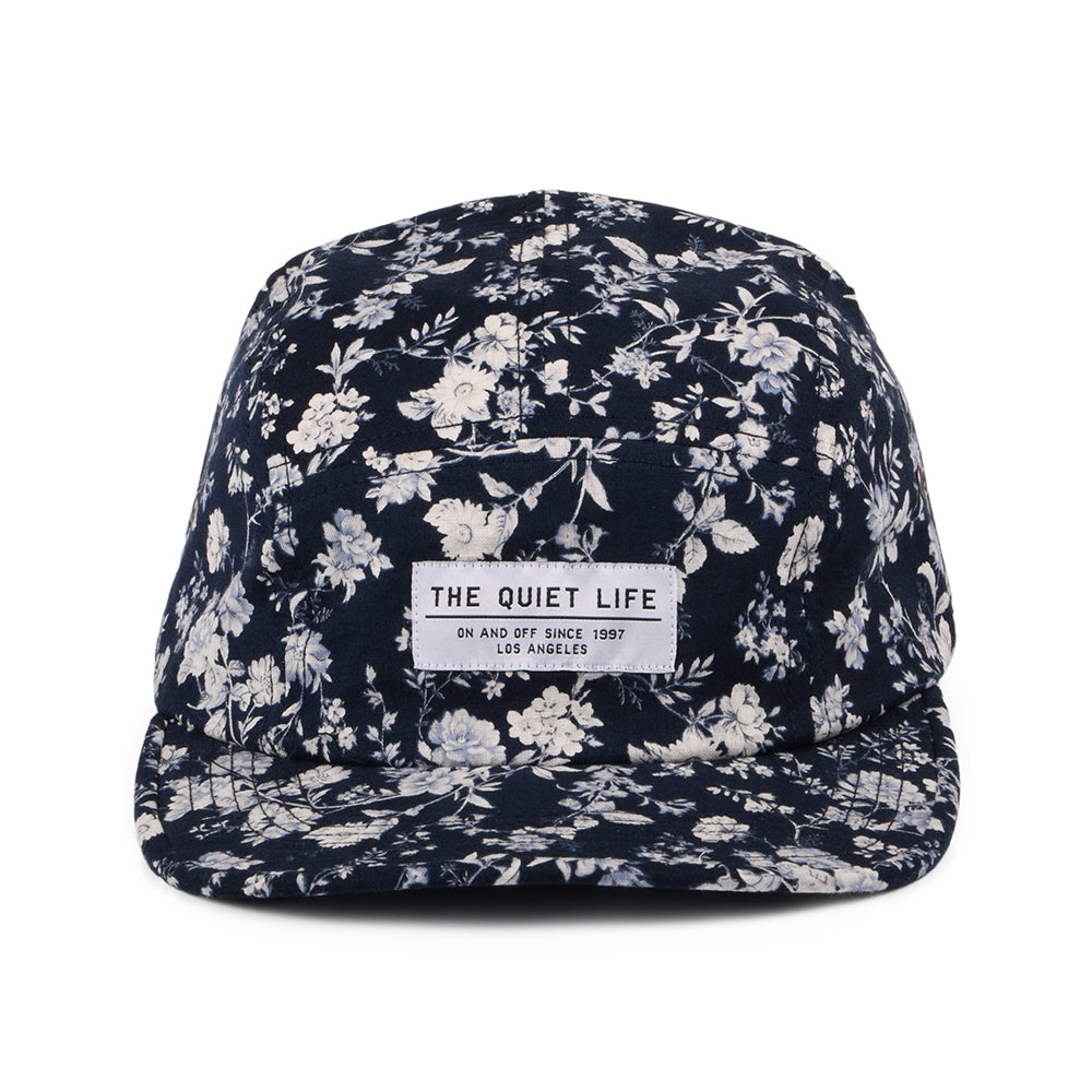 Gorra 5 paneles model 1 Floral de The Quiet Life - Azul Marino