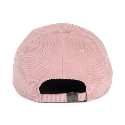 Gorra de béisbol Harlem Tonal de pana de Carhartt WIP - Rosa