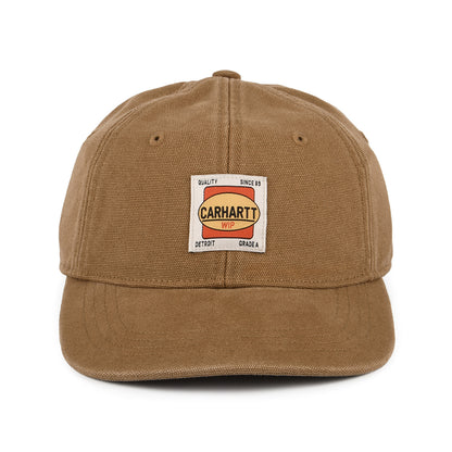 Gorra de béisbol Field de algodón de Carhartt WIP - Marrón