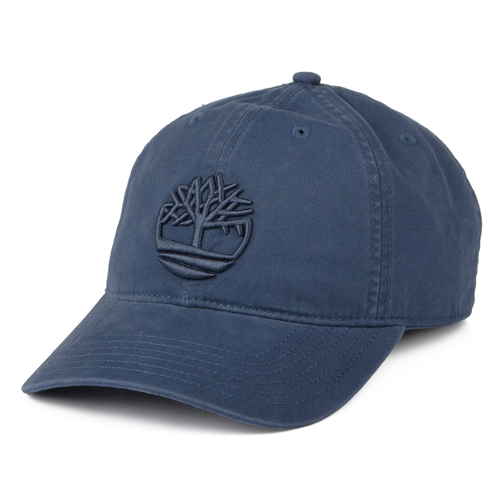 Gorra de béisbol Soundview de lona de algodón de Timberland - Azul Lavado