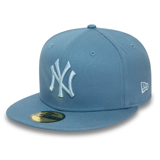 Gorra de béisbol 59FIFTY MLB League Essential New York Yankees de New Era - Azul Claro-Azul Ártico