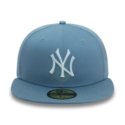 Gorra de béisbol 59FIFTY MLB League Essential New York Yankees de New Era - Azul Claro-Azul Ártico