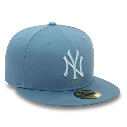 Gorra de béisbol 59FIFTY MLB League Essential New York Yankees de New Era - Azul Claro-Azul Ártico
