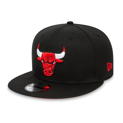 Gorra Snapback 9FIFTY Chicago Bulls de New Era - Negro