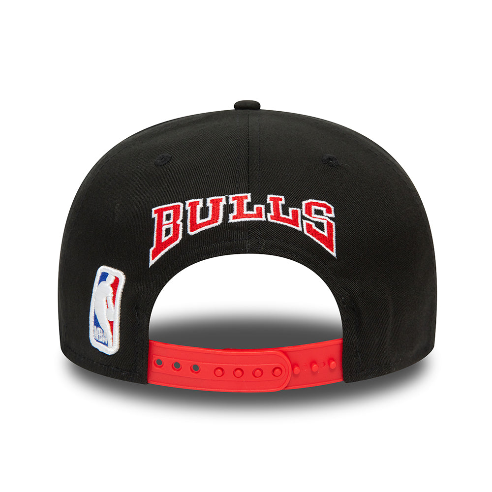 Gorra Snapback 9FIFTY Chicago Bulls de New Era - Negro
