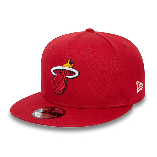 Gorra Snapback 9FIFTY Miami Heat de New Era - Rojo