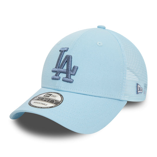 Gorra Trucker 9FORTY MLB Home Field L.A. Dodgers de New Era - Azul Ártico-Azul