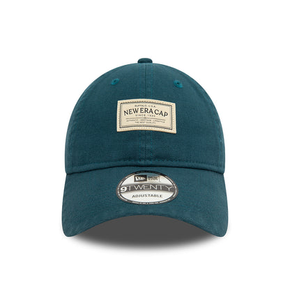 Gorra de béisbol 9TWENTY de algodón de New Era - Azul Verdoso Oscuro