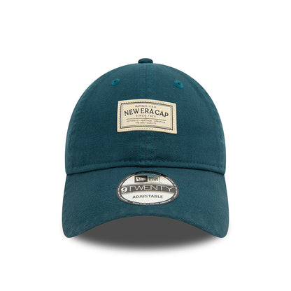 Gorra de béisbol 9TWENTY de algodón de New Era - Azul Verdoso Oscuro