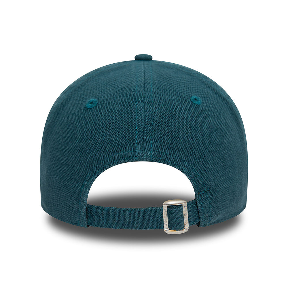 Gorra de béisbol 9TWENTY de algodón de New Era - Azul Verdoso Oscuro