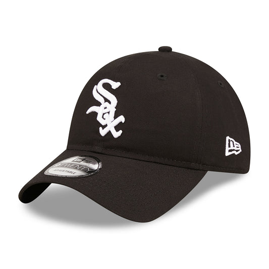 Gorra de béisbol 9TWENTY MLB League Essential Chicago White Sox de New Era - Negro-Blanco