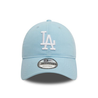 Gorra de béisbol 9TWENTY MLB League Essential L.A. Dodgers de New Era - Azul Ártico-Blanco