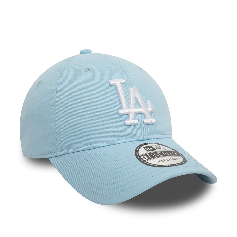 Gorra de béisbol 9TWENTY MLB League Essential L.A. Dodgers de New Era - Azul Ártico-Blanco