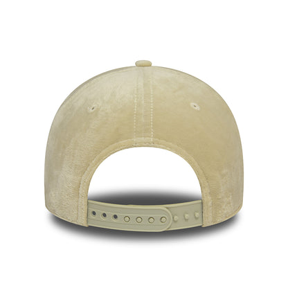 Gorra Snapback mujeres 9FORTY MLB Velour New York Yankees de New Era - Piedra