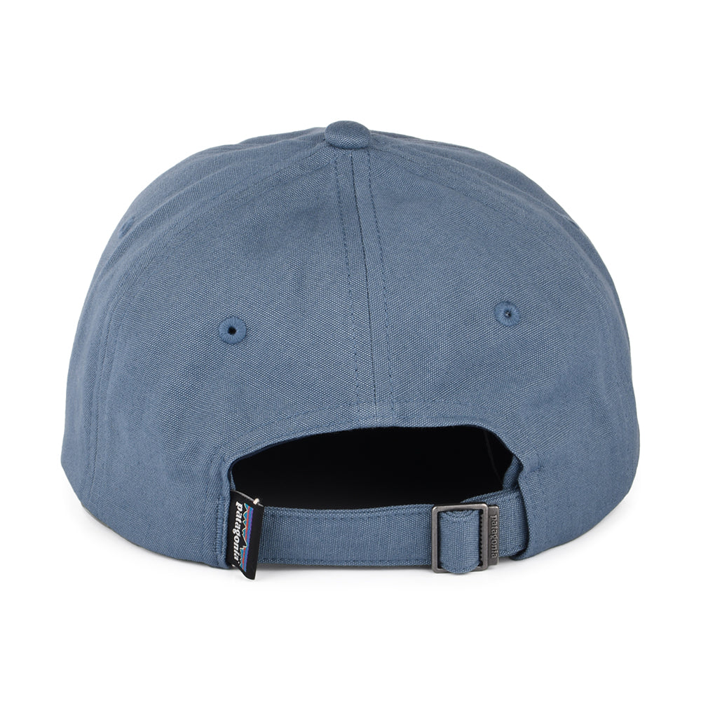 Gorra de béisbol P-6 Label de algodón orgánico de Patagonia - Azul Ahumado