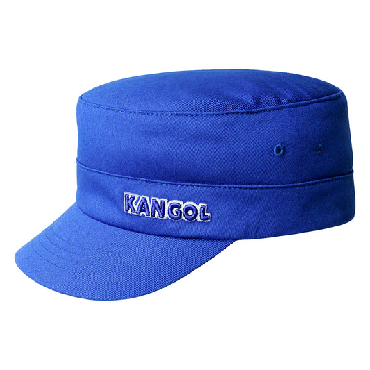 Gorra militar de sarga de algodón de Kangol - Azul