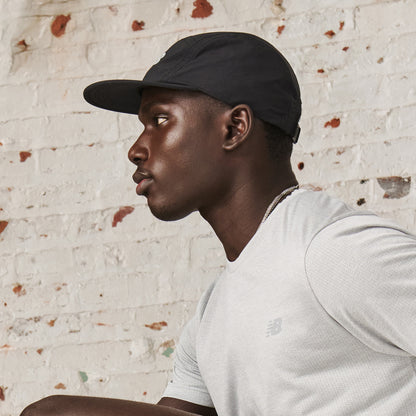 Gorra 5 paneles Everyday reciclada de New Balance - Negro