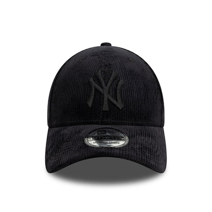 Gorra de béisbol 39THIRTY MLB Cord New York Yankees de New Era - Negro sobre Negro