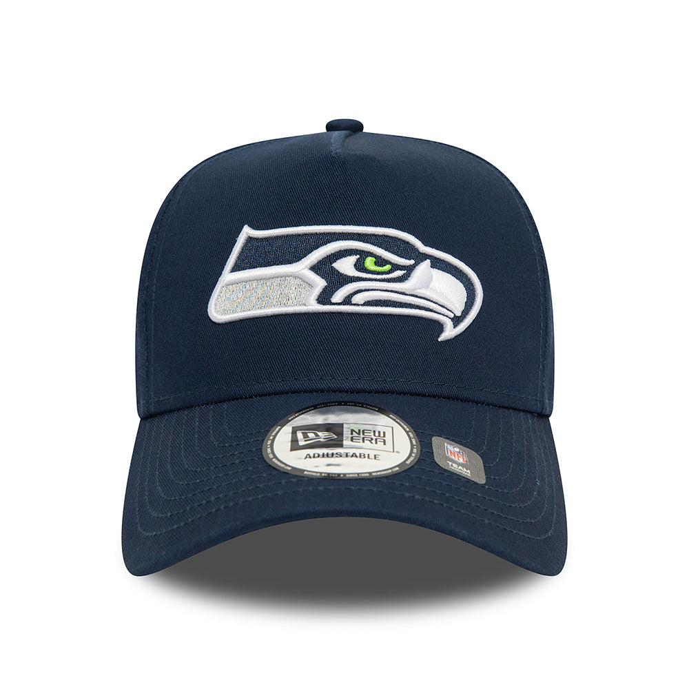 Gorra Snapback A-Frame NFL OTC Seattle Seahawks de New Era - Azul Marino