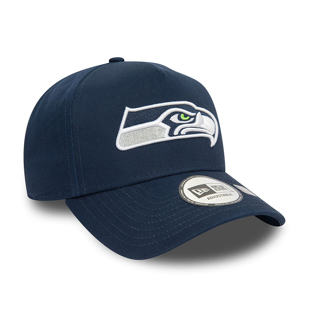 Gorra Snapback A-Frame NFL OTC Seattle Seahawks de New Era - Azul Marino
